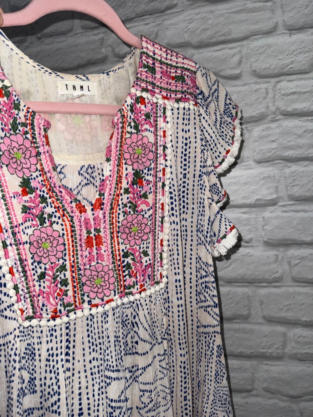 THML Embroidered Top - Picture 4 of 5